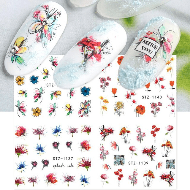 Tatuaj Decor Unghii 4 Modele I-01 - I-01