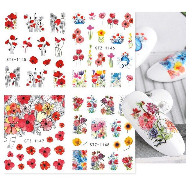 Tatuaj Decor Unghii 4 Modele I-03 - I-03
