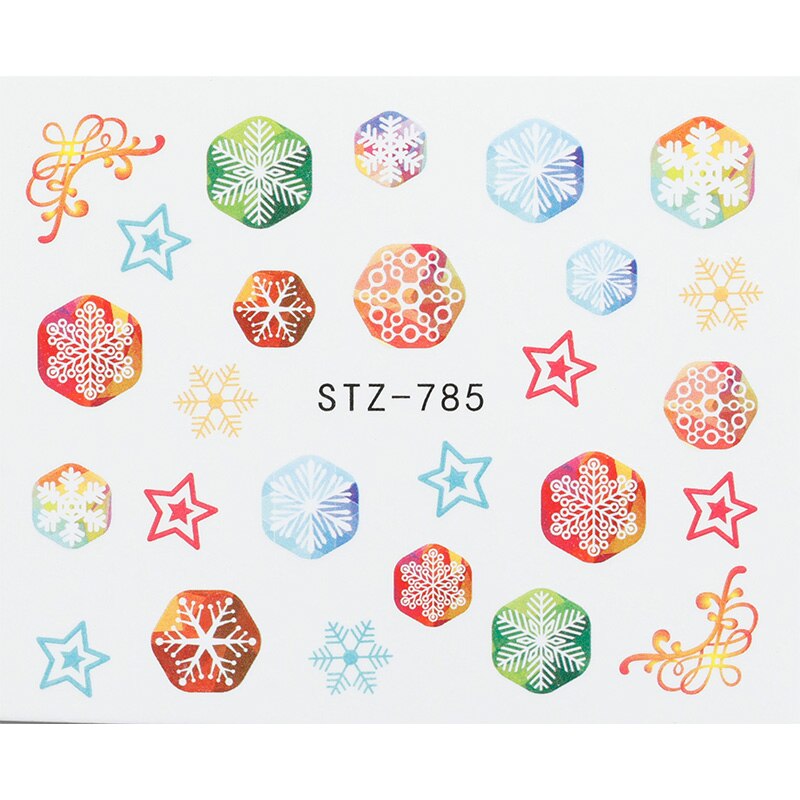 Tatuaj Decor Unghii Iarna Stz-785 - Stz-785