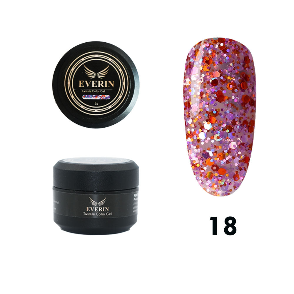 Twinkle Color Gel Everin- 018 - Te18
