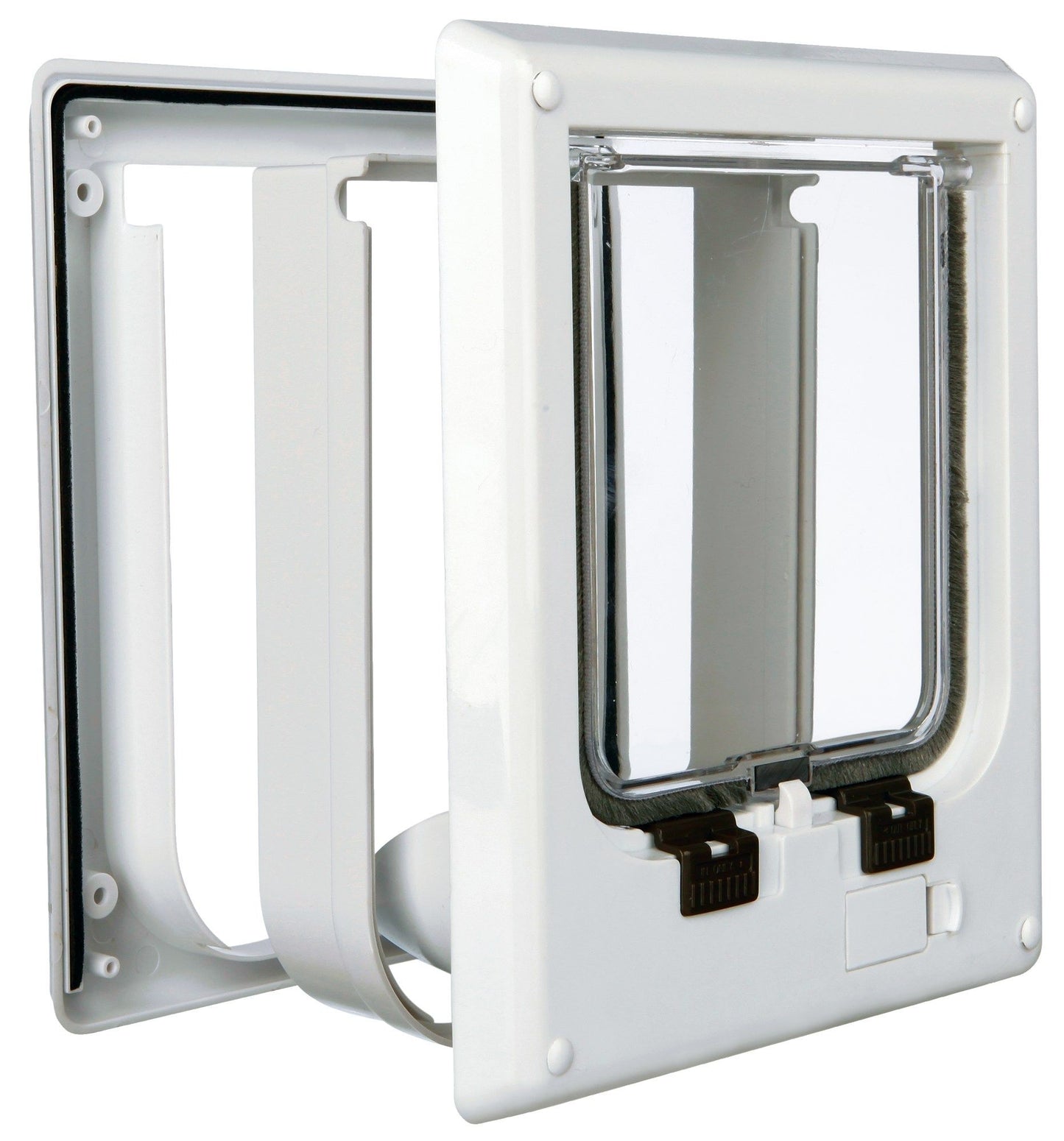 Usa Batanta Pentru Pisici, Trixie, 4-Way Electromagnetica, 21.1x24.4 cm, Alb, 3869