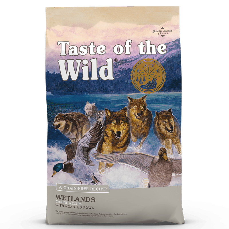 Taste of the Wild Wetlands Canine Recipe, 12.2 kg