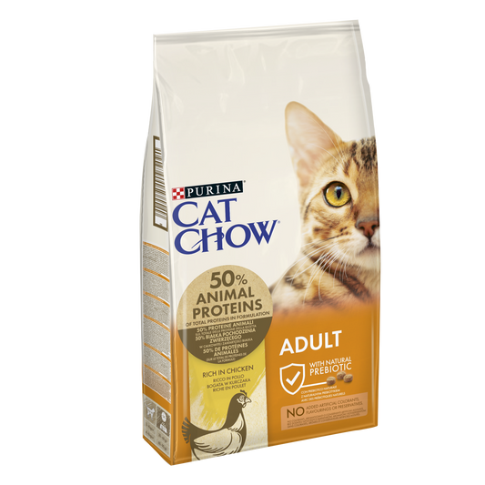PURINA CAT CHOW Adult, Pui, 15 kg