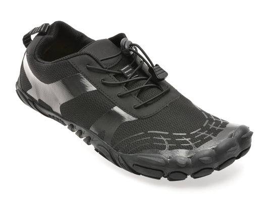 Pantofi sport GRYXX negri, A823, din material textil