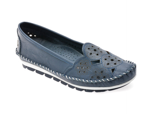 Pantofi FLAVIA PASSINI bleumarin, 2336, din piele naturala