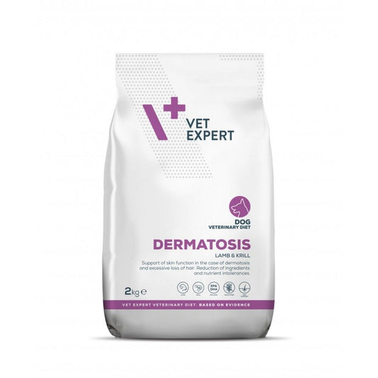 4T Dieta Veterinara, Dermatosis, Dog, Lamb & Krill, 2 kg