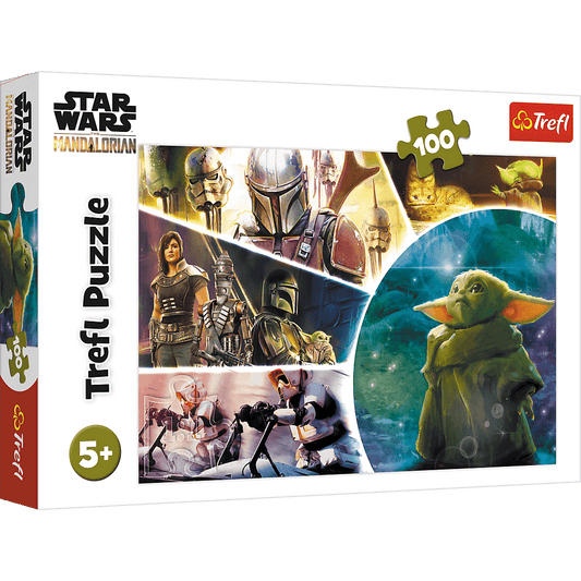 Puzzle 100 piese - The Mandalorian - Baby Yoda - Trefl