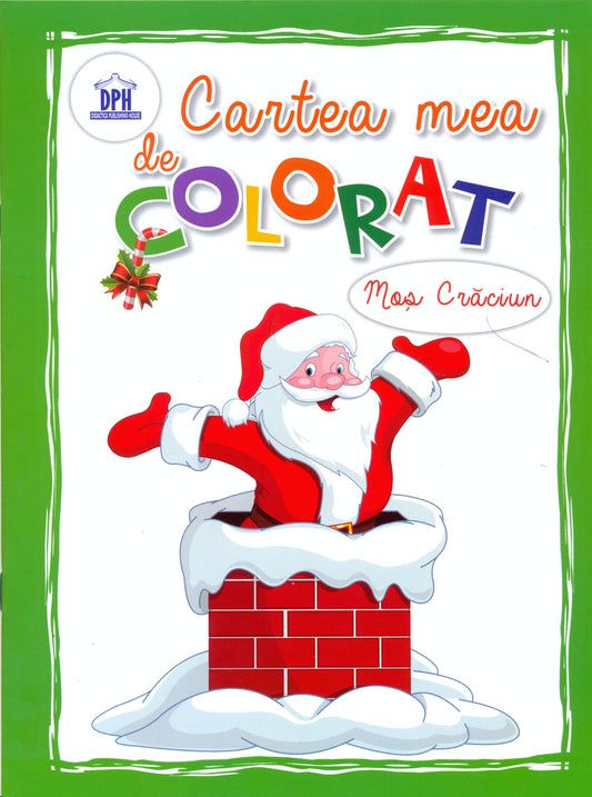 Cartea mea de colorat - Mos Craciun 