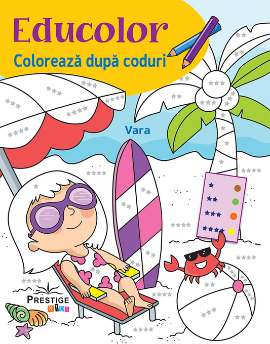 Coloreaza dupa Coduri - Cecile Marbehant