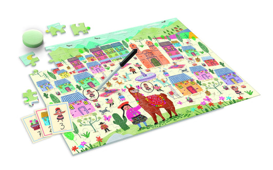 Puzzle educativ - Agerino: Puzzle numaratoare - Clementoni