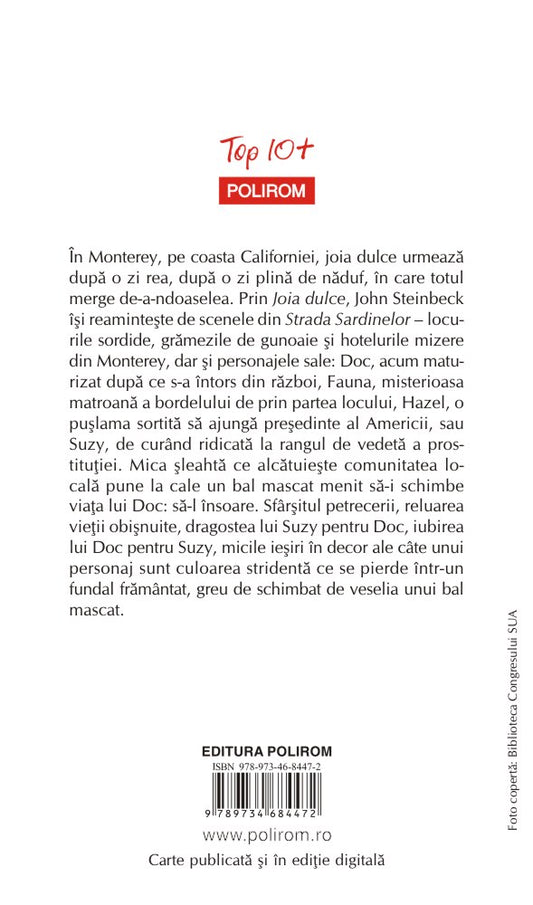 Joia dulce - John Steinbeck