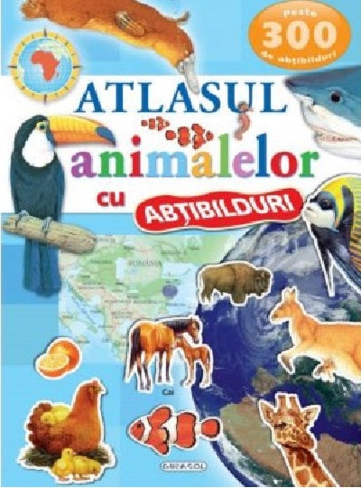Atlasul animalelor cu abtibilduri 