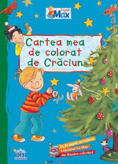 Cartea mea de colorat de Craciun - Christian Tielman