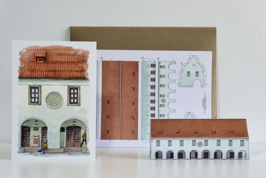 Puzzle 3D - Sibiu la cutie - Timisoara la cutie