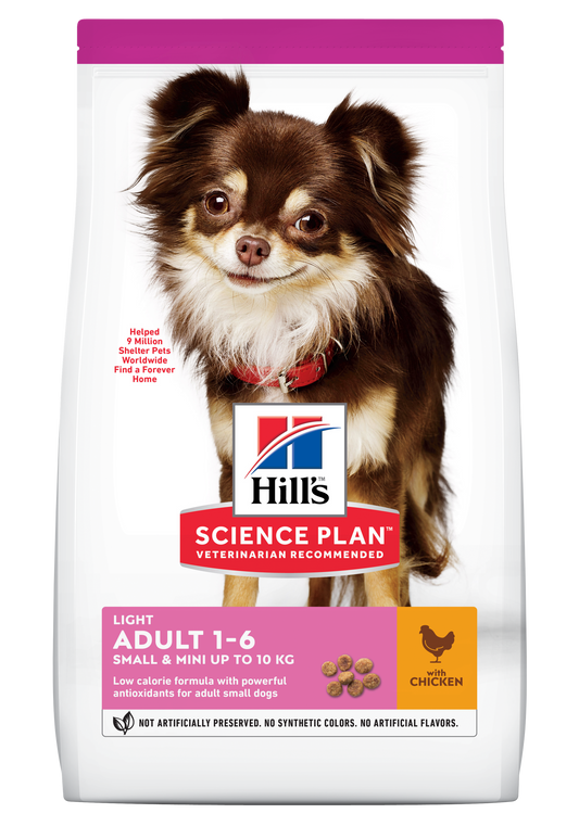 Hill's Science Plan Canine Adult Small and Mini Light Chicken, 6 kg