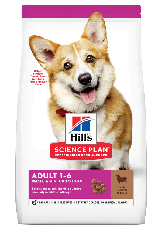 Hill's Science Plan Canine Adult Small and Mini Lamb and Rice, 300 g