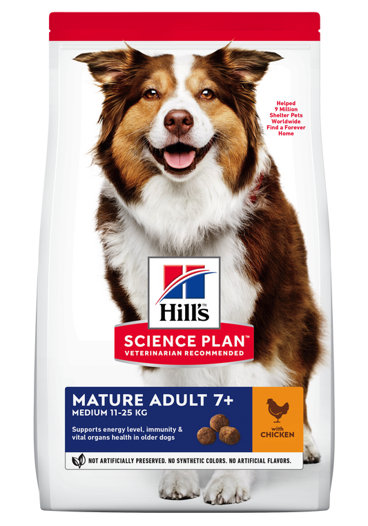 Hill's Science Plan Canine Mature Medium Chicken, 2.5 kg