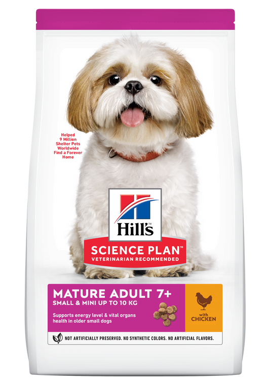 Hill's Science Plan Canine Mature Small and Mini Chicken, 1.5 kg