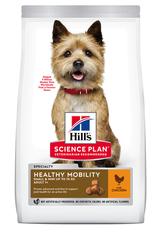 Hill's Science Plan Canine Adult Healthy Mobility Small and Mini Chicken, 6 kg
