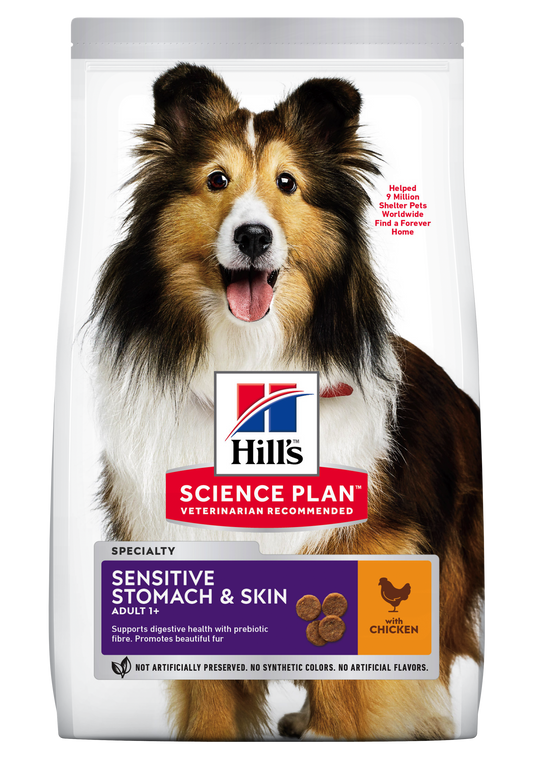Hill's Science Plan Canine Adult Skin and Stomach Chicken, 2.5 kg