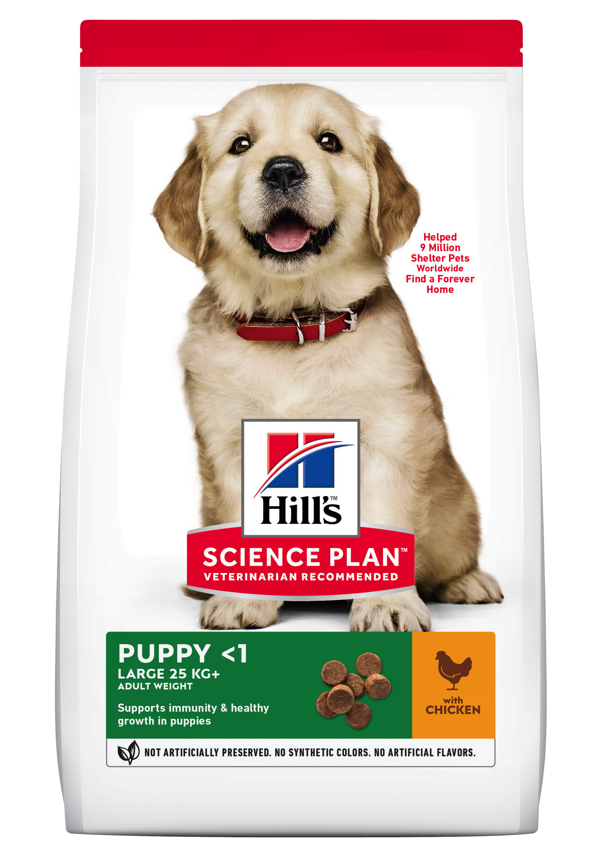 Hill's Science Plan Canine Puppy Large Breed Chicken, 2.5 kg