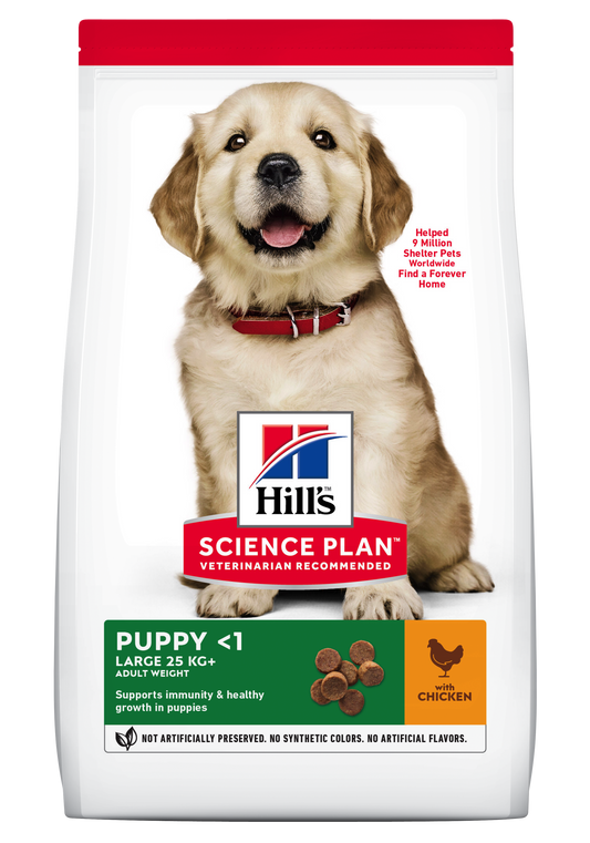 Hill's Science Plan Canine Puppy Large Breed Chicken, 14.5 kg