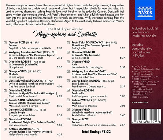 Marvellous Mezzo-soprano and Contralto- Various Artists