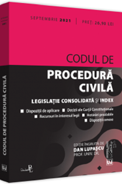 Codul de procedura civila - Dan Lupascu