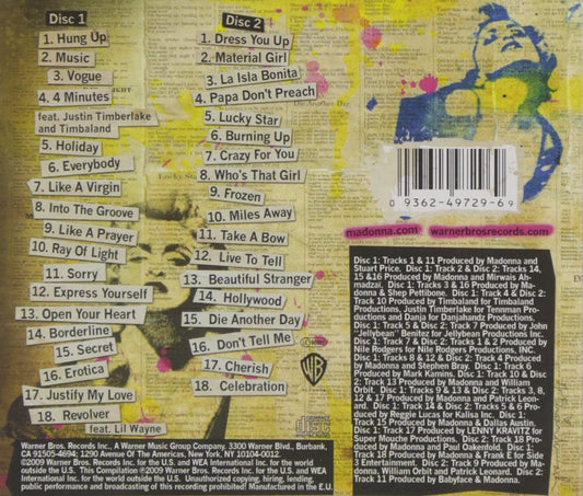 Celebration (Corrected Edition)- Madonna