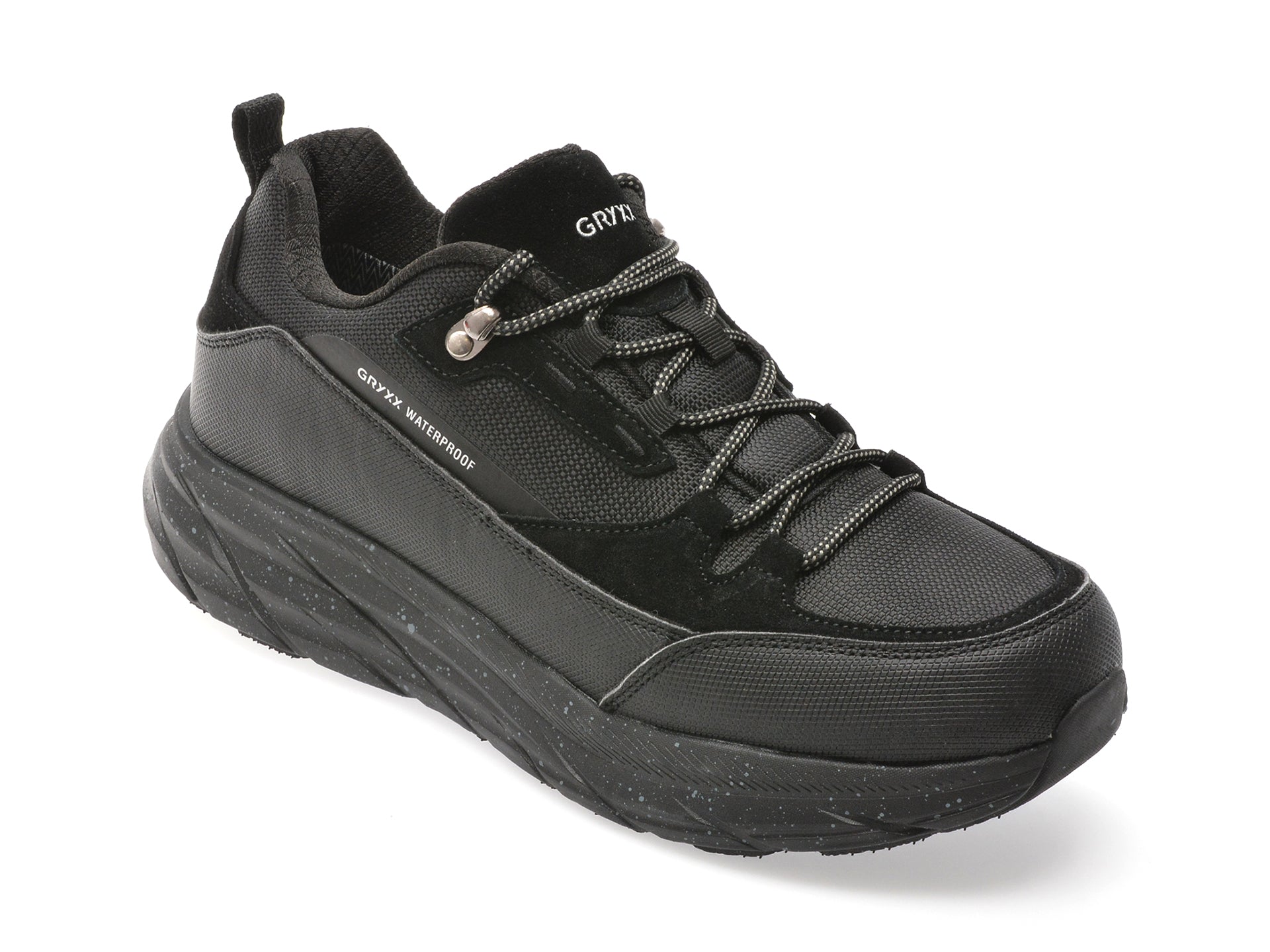 Pantofi sport GRYXX negri, 40038, din material textil