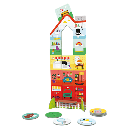 Joc educativ - Play Dudu: Up and down - My house - Ludattica