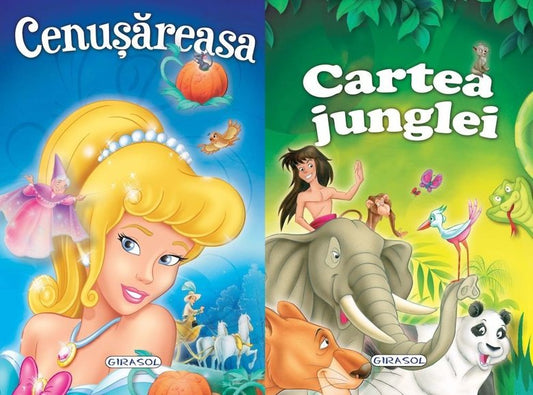 2 Povesti: Cenusareasa si Cartea junglei 