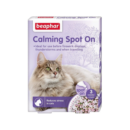 Beaphar Calming Spot On Pipete Calmante Pisici, 3 pipete