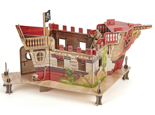 Puzzle 3D - Fort Pirati - Papo