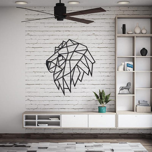Puzzle 3D decorativ - Lion Head, 134 piese - EWA