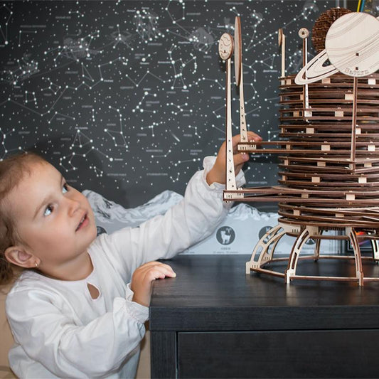Puzzle 3D din lemn - Planetarium, 534 piese - EWA