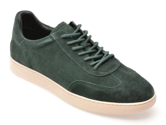Pantofi sport EPICA verzi, 672, din piele intoarsa