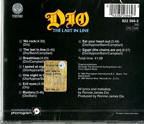 The Last in Line- Dio