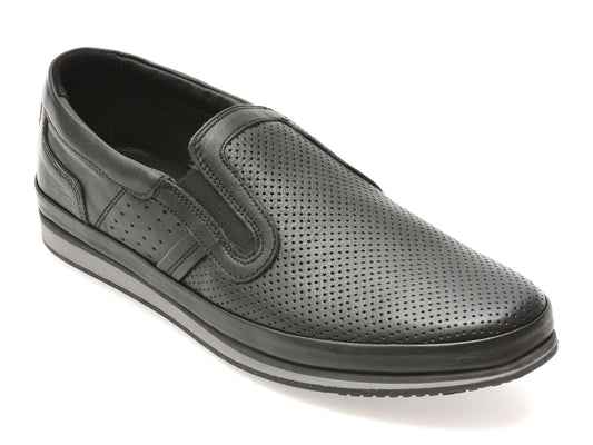 Pantofi GRYXX negri, M6303, din piele naturala