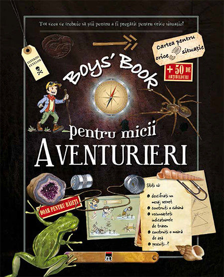 Boys` Book pentru micii aventurieri - Michele Lecreux