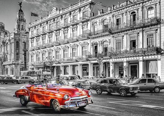 Puzzle 1000 piese - Paseo de Marti in Havana - Timaro
