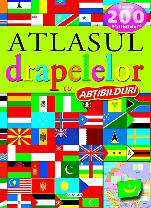 Atlasul drapelelor cu abtibilduri 