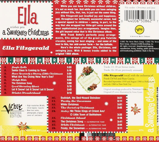 Ella Wishes You A Swinging Christmas- Ella Fitzgerald