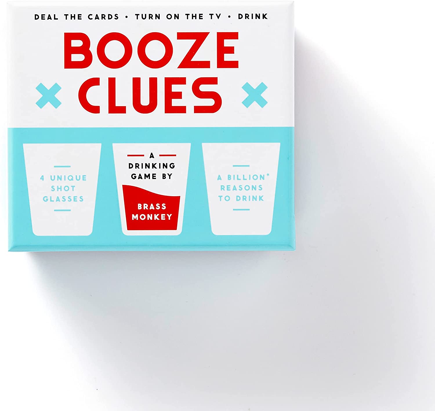 Joc - Booze Clues Drinking Game Set - Brass Monkey