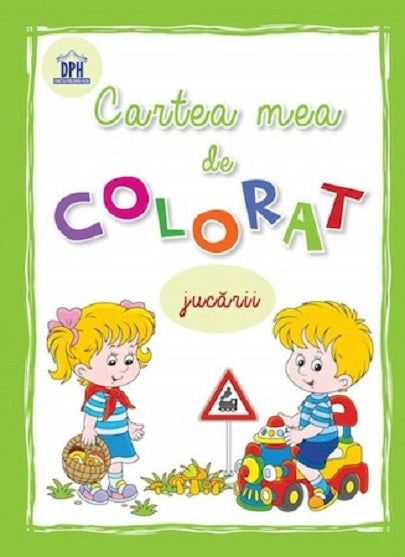 Cartea mea de colorat - jJucarii 