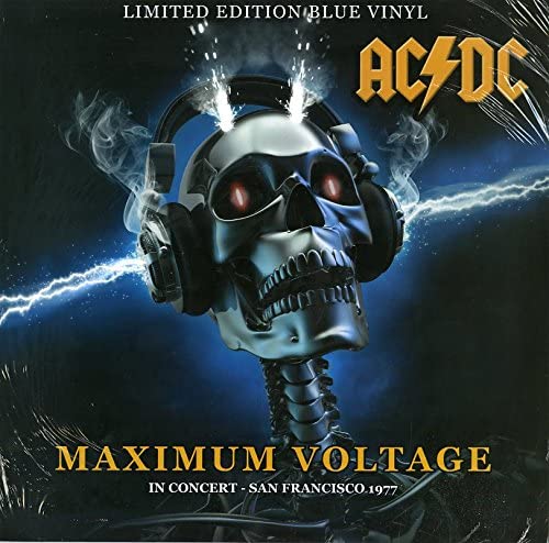 Maximum Voltage - Blue Vinyl- ACDC