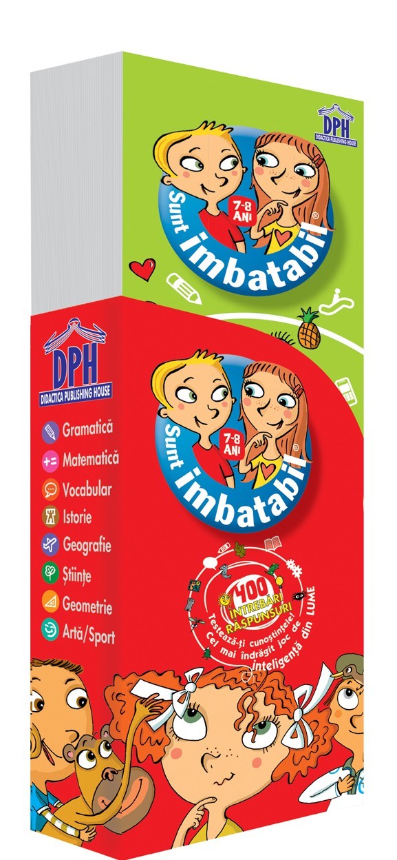 Sunt imbatabil - Intrebari si raspunsuri - 7-8 ani - Volumul 1 
