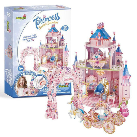 Puzzle 3D - CubicFun - Gradina secreta a printesei - CubicFun