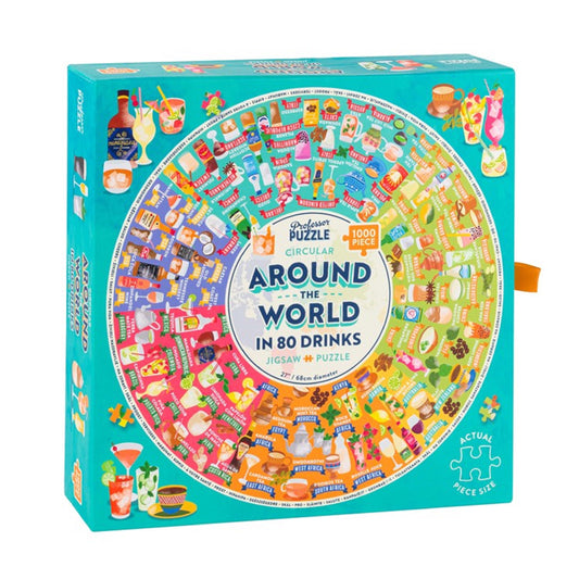 Puzzle - Around the world in 80 drinks - Professor Puzzle