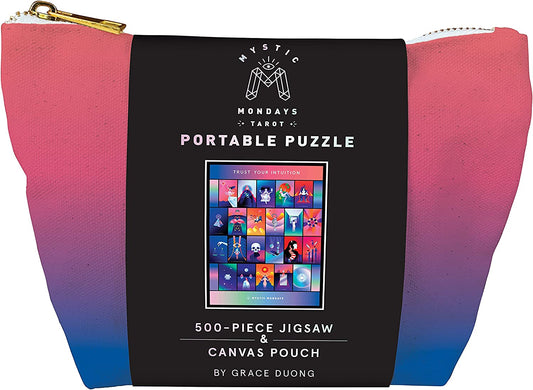 Puzzle 500 piese - Mystic Mondays Portable Puzzle- Chronicle Books